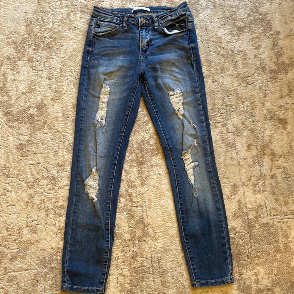 Kancan women’s jeans with rips - size 26